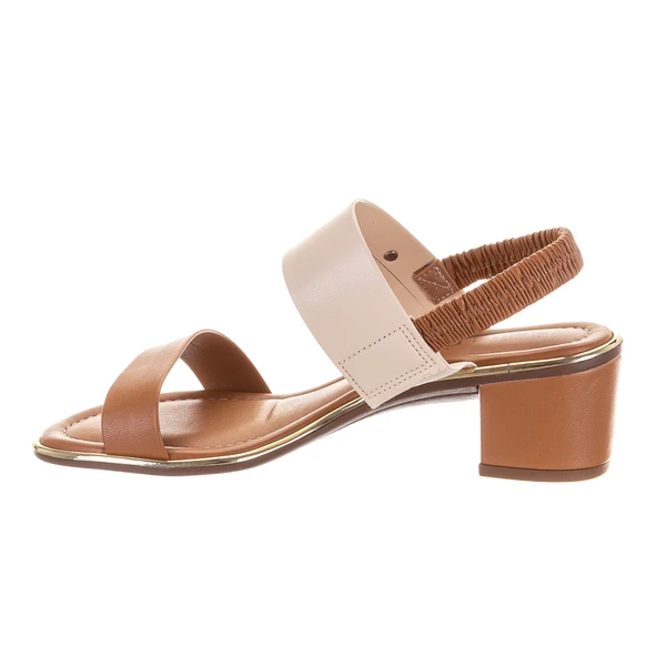 BEIRA RIO 8379.221 96443 CREME/CAMEL/CAMEL