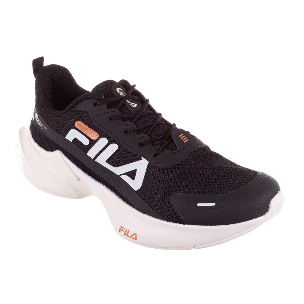 FILA PROGRESS LITE F PRETO/BEGE/COBRE