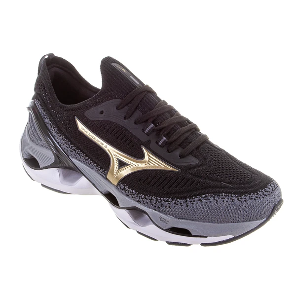 MIZUNO WAVE ENDEAVOR 3 PRETO/DOURADO