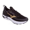 MIZUNO WAVE MIRAI 8 PRETO/DOURADO