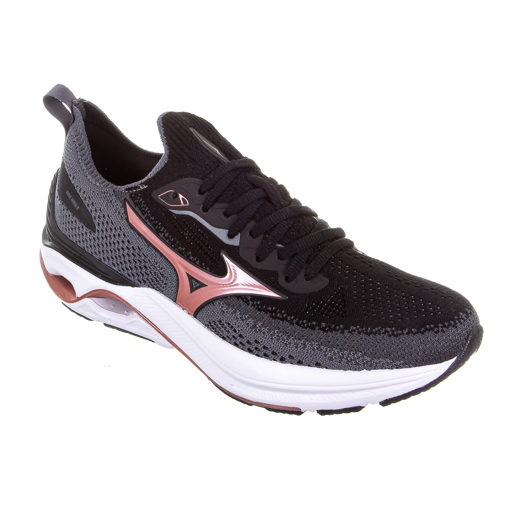 MIZUNO WAVE MIRAI 8. PRETO/ROSE