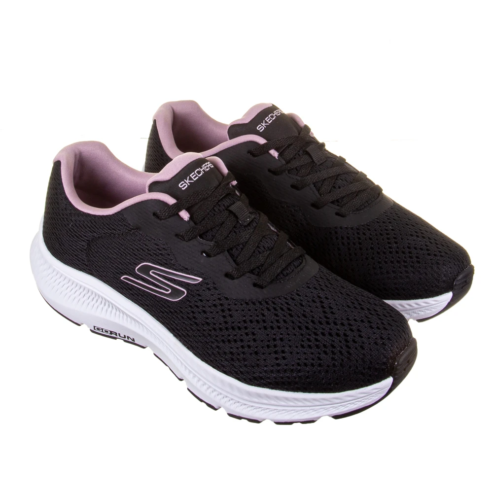 SKECHERS GO RUN CONSISTE BLACK/MAUVE
