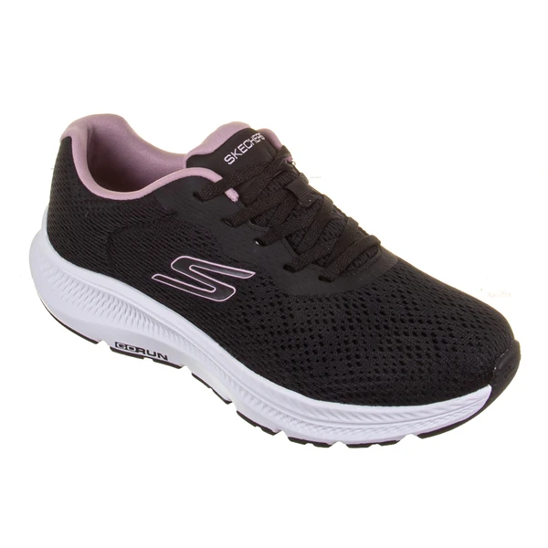 SKECHERS GO RUN CONSISTE BLACK/MAUVE