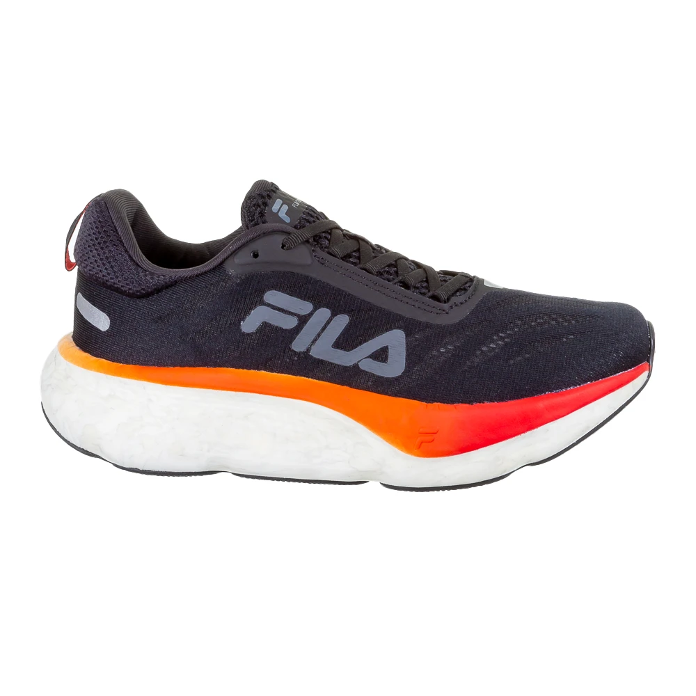 FILA FLOAT MAXXI 2 PRETO/VERMELHO/GRAFITE