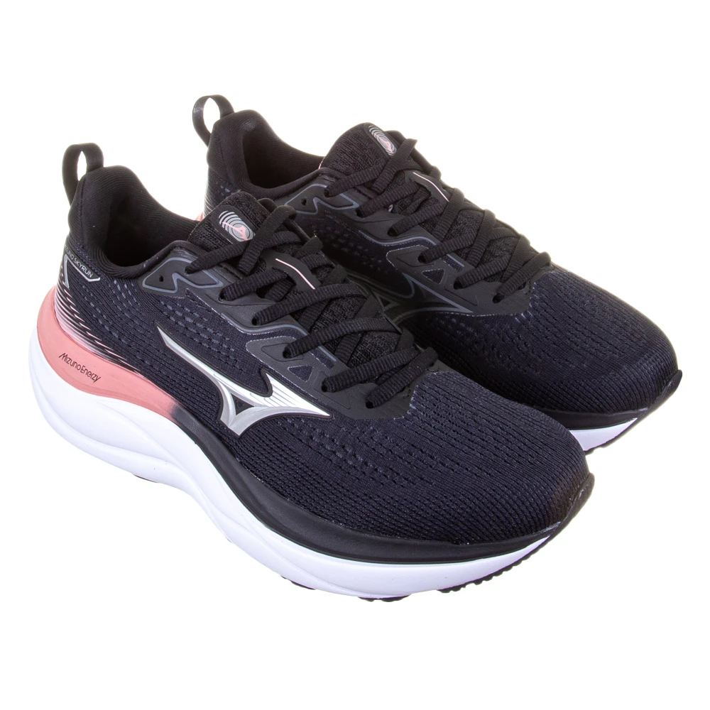 MIZUNO SKYRUN PRETO/ROSA